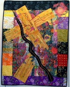 grief and art quilt